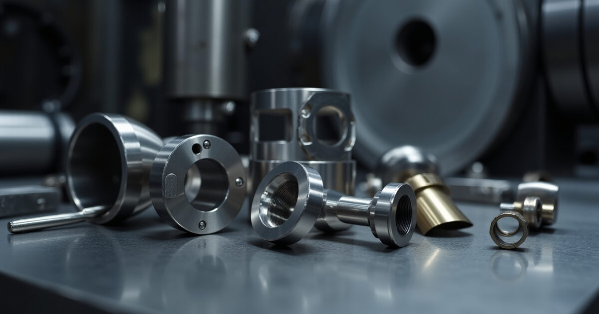 Peças usinadas de precisão em aço e alumínio para a indústria automotiva — Mecânica Eloy