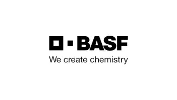 Logotipo BASF — cliente atendido pela Mecânica Eloy em usinagem de precisão